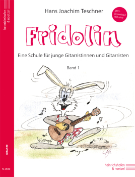 Fridolin 1 - eine Schule für junge Gitarristen+MP3